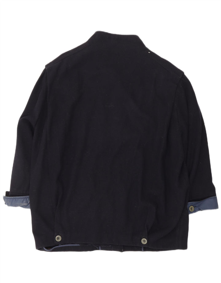 OURAGAN Chaqueta cortavientos extragrande para mujer UK 40 XL Azul marino