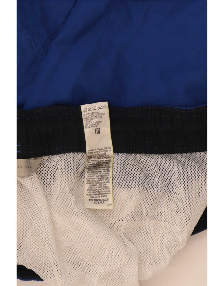 Bañador Marks & Spencer Hombre Poliéster Azul Medio