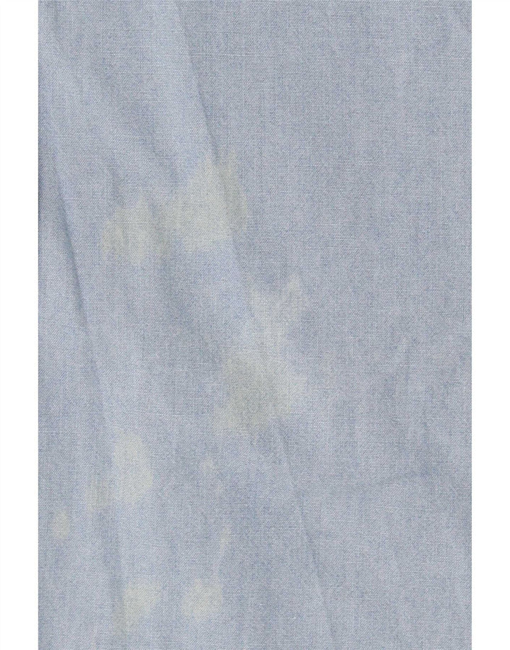 Camisa Wrangler Hombre 2XL Algodón Azul