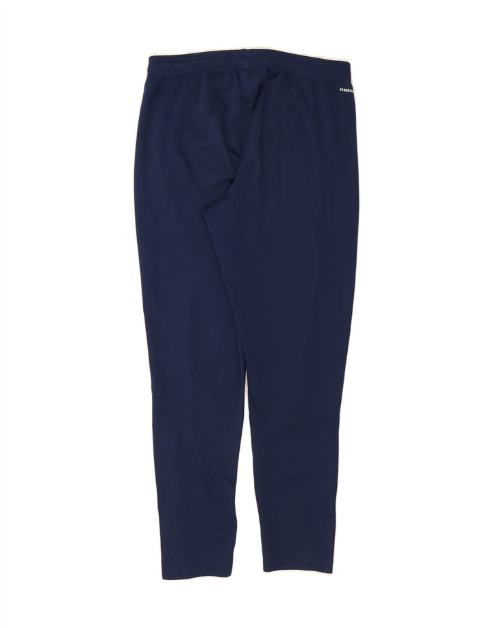 ADIDAS Mens Tracksuit Trousers Large  Navy Blue Polyester Vintage Adidas and Second-Hand Adidas from Messina Hembry 