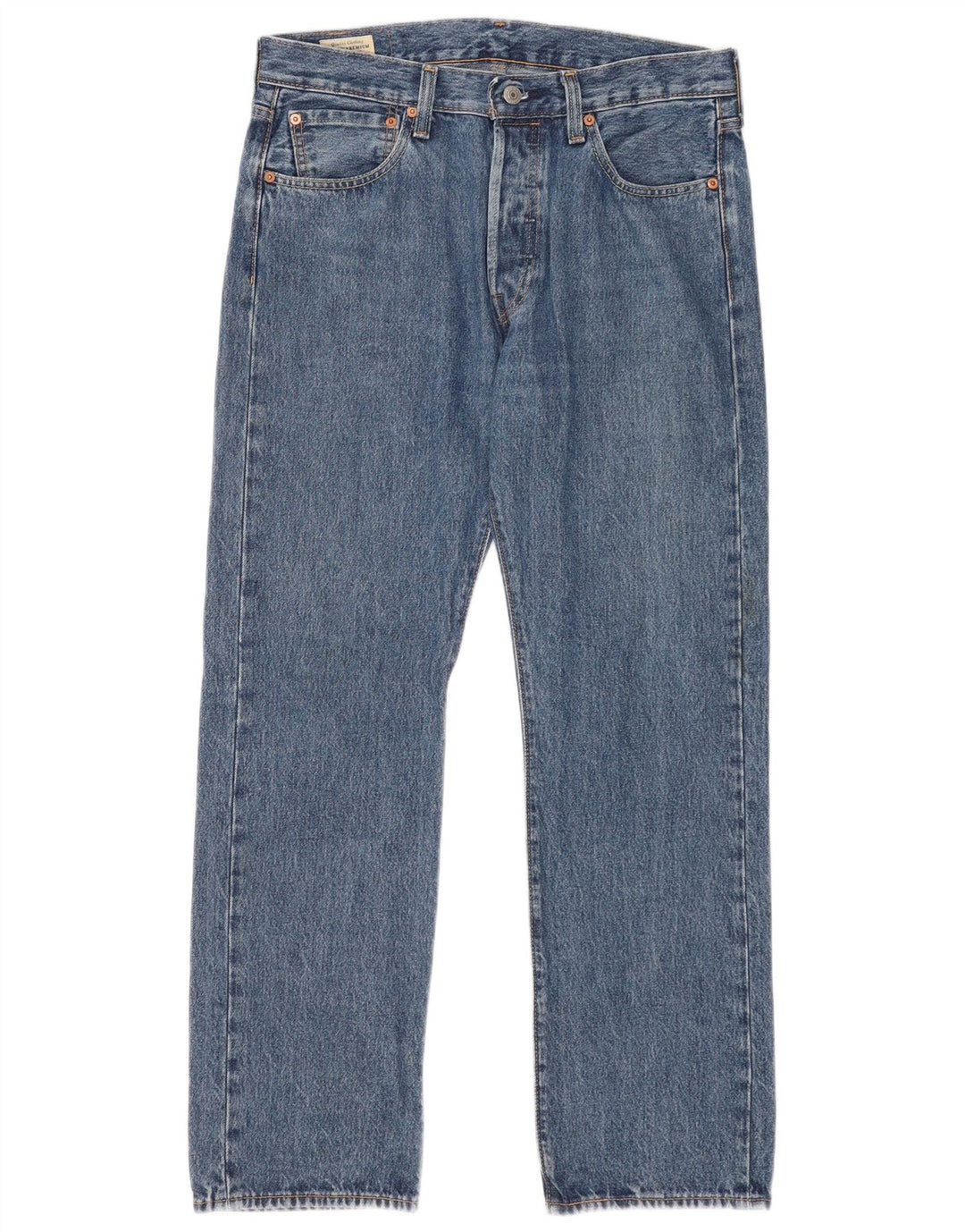 Levi's Hombre 501 Vaqueros Rectos W32 L30 Azul