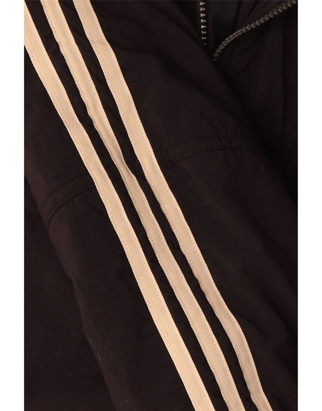 Adidas Chaqueta cortavientos gráfica para hombre UK 40/42 Medium Black Colourblock