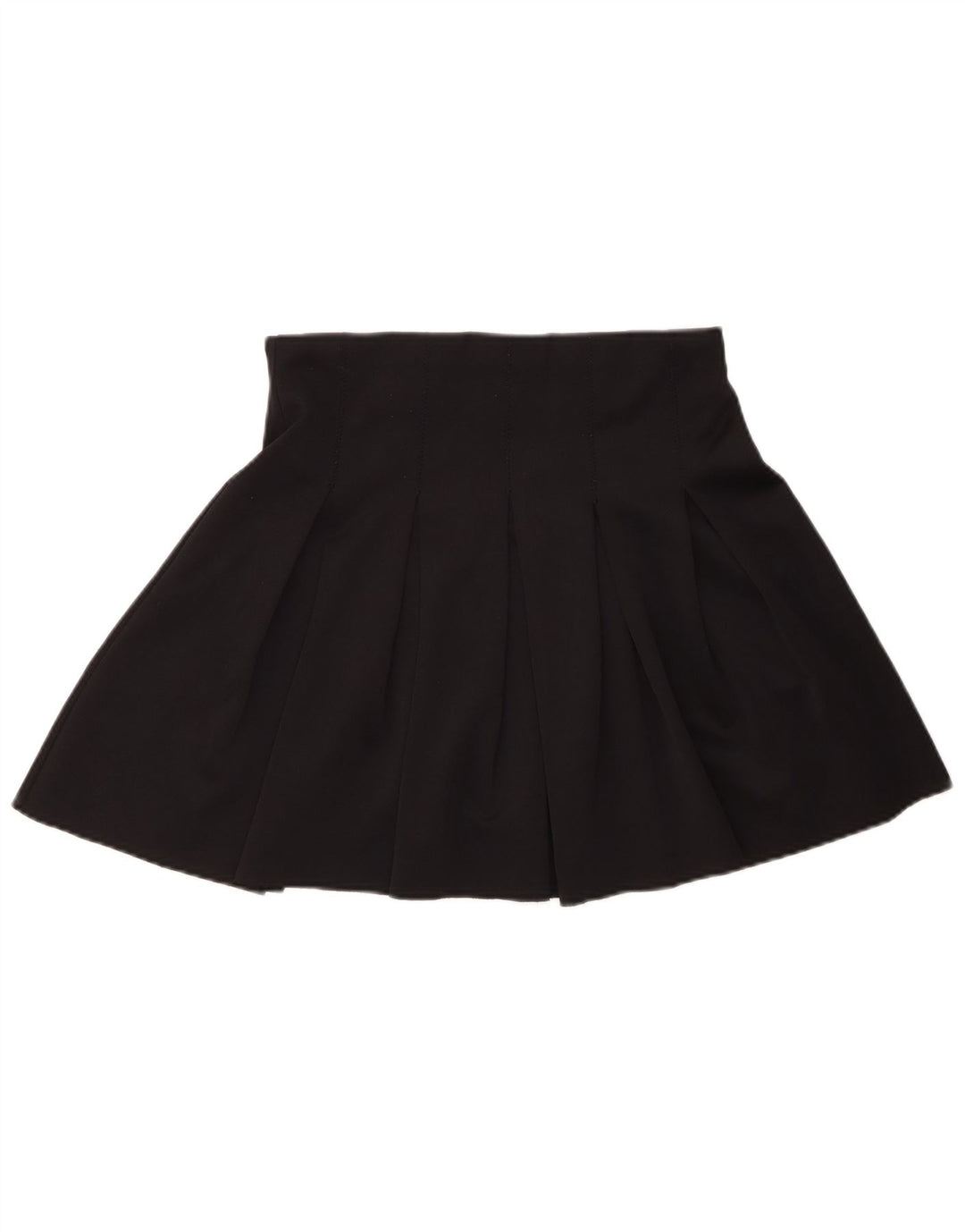 Zara Mujer Mini Falda Mediana W28 Negro