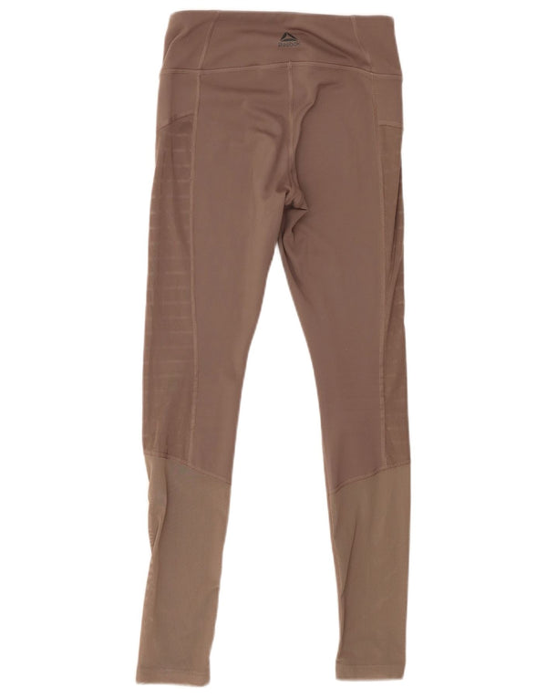 Leggings Reebok Mujer UK 4/6 XS Beige