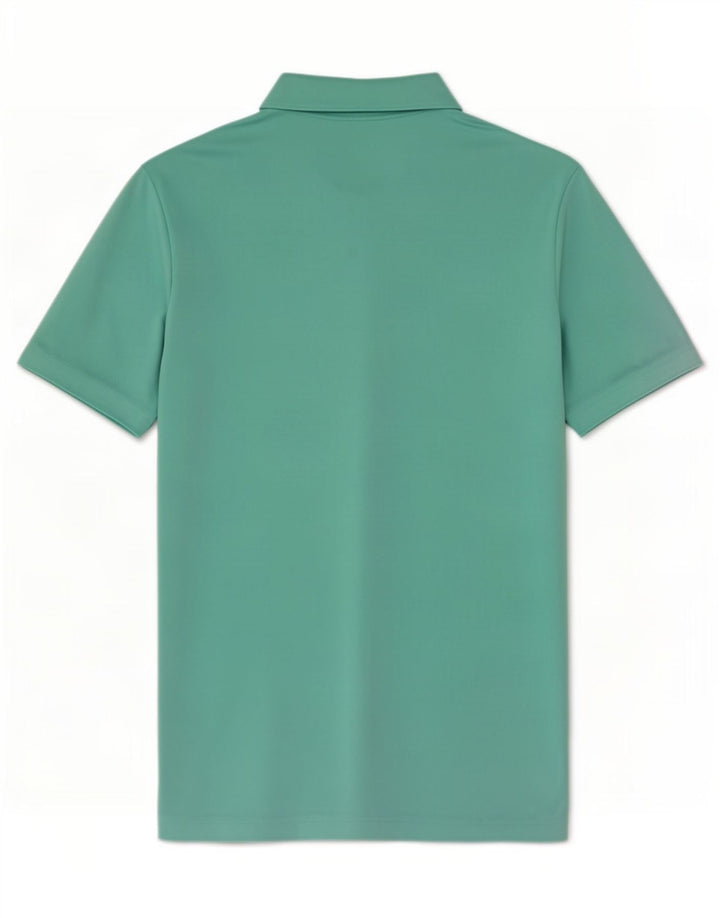 Polo Adidas Hombre Grande Poliéster A Rayas Turquesa