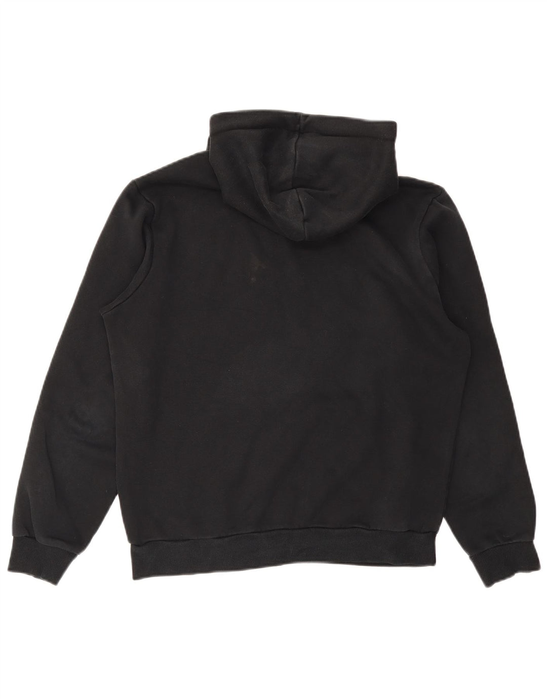 PUMA Jersey con capucha gráfica para hombre Algodón negro mediano