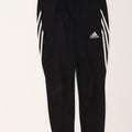 Adidas Hombre Climalite Pantalones De Chándal Mediano Negro Poliéster