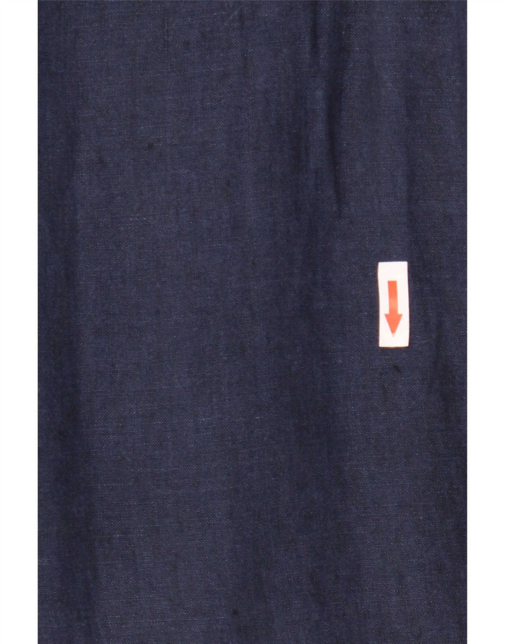 Lands End - Camisa para mujer, talla 40, talla grande, color azul marino