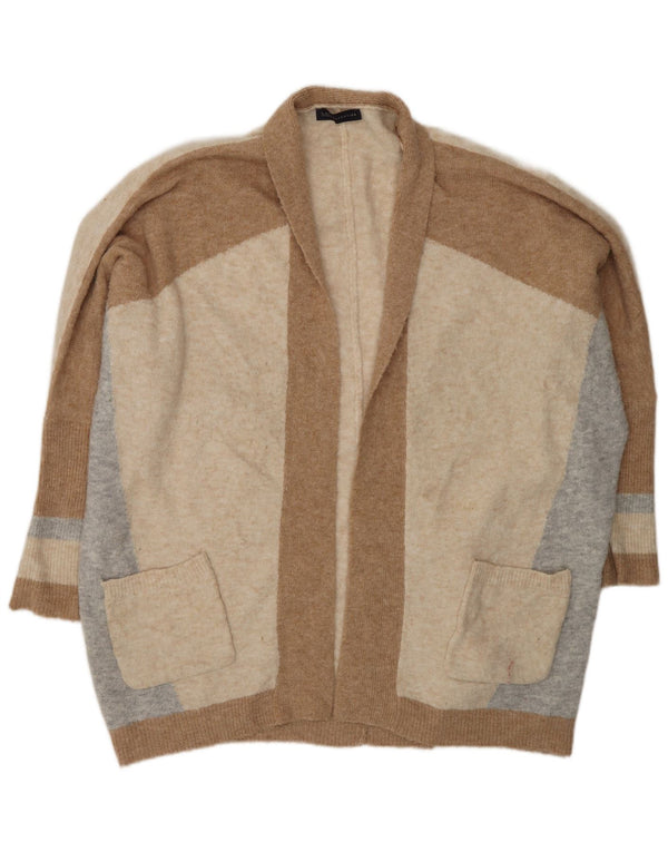 Marks & Spencer Suéter tipo cárdigan largo para mujer UK 46 Large Beige