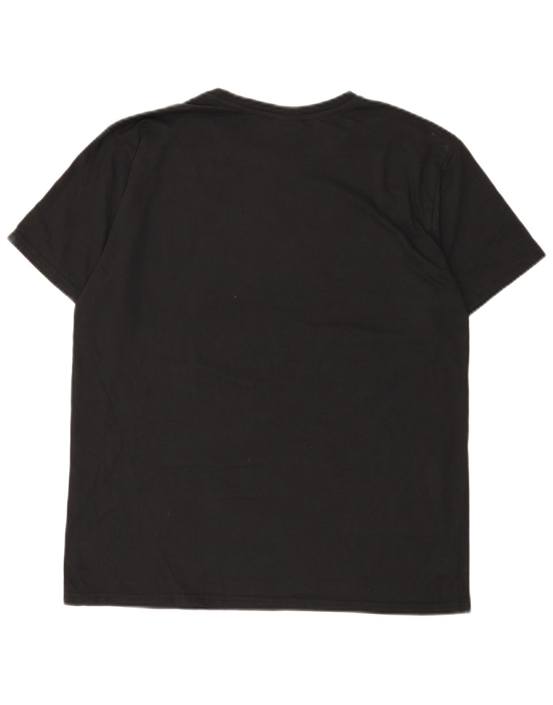 Adidas Hombre Camiseta Gráfica Top Medio Negro Poliéster