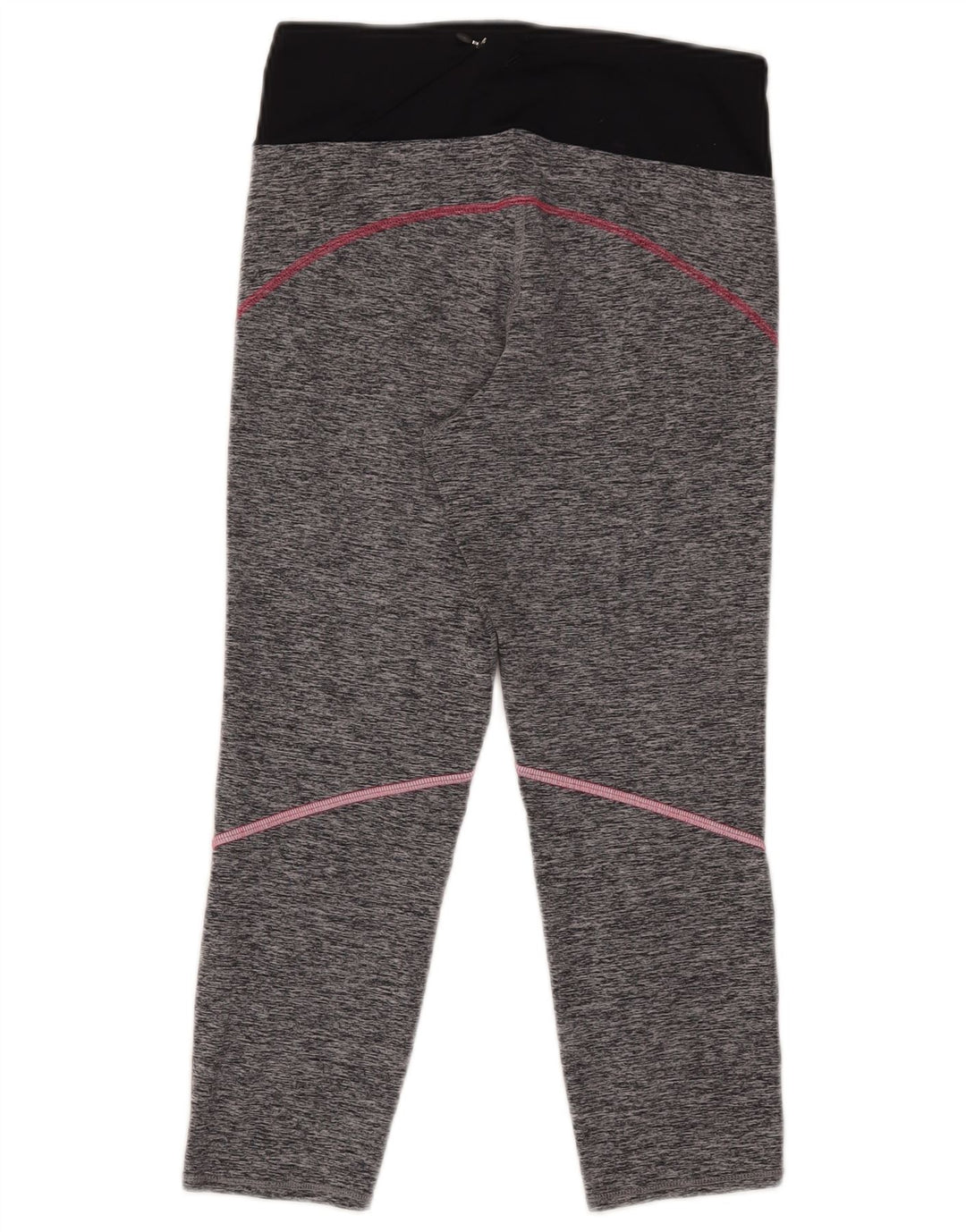 MARKS & SPENCER Leggings capri para mujer UK 40 Pequeño gris Colorblock