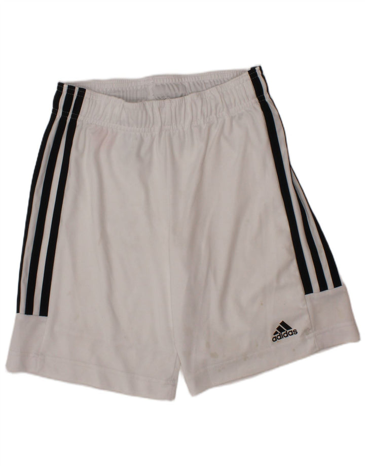 Adidas Pantalones cortos deportivos Aeroready para niños 9-10 años Blanco Poliéster