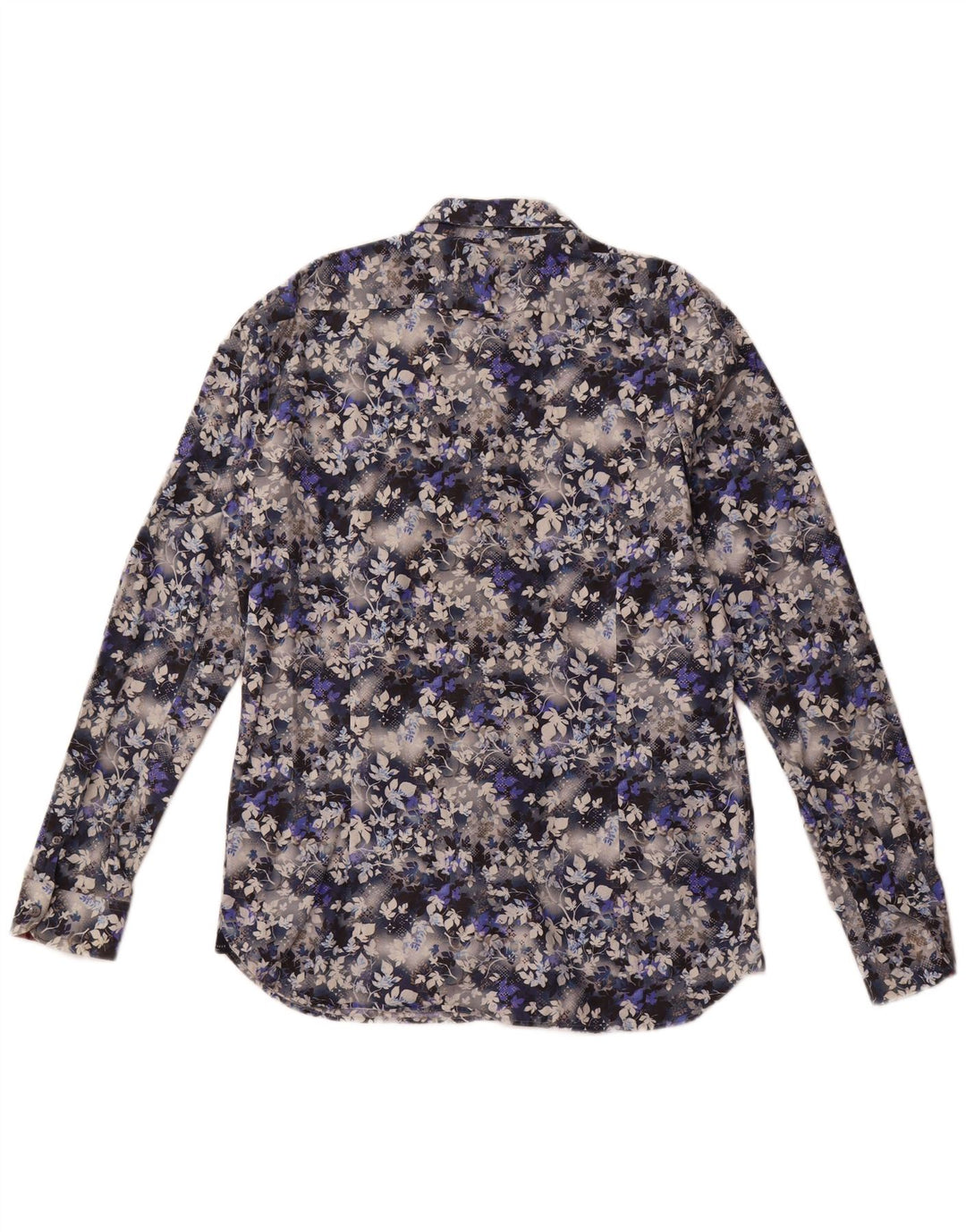 TED BAKER Camisa para hombre Talla 5 XL Algodón floral multicolor