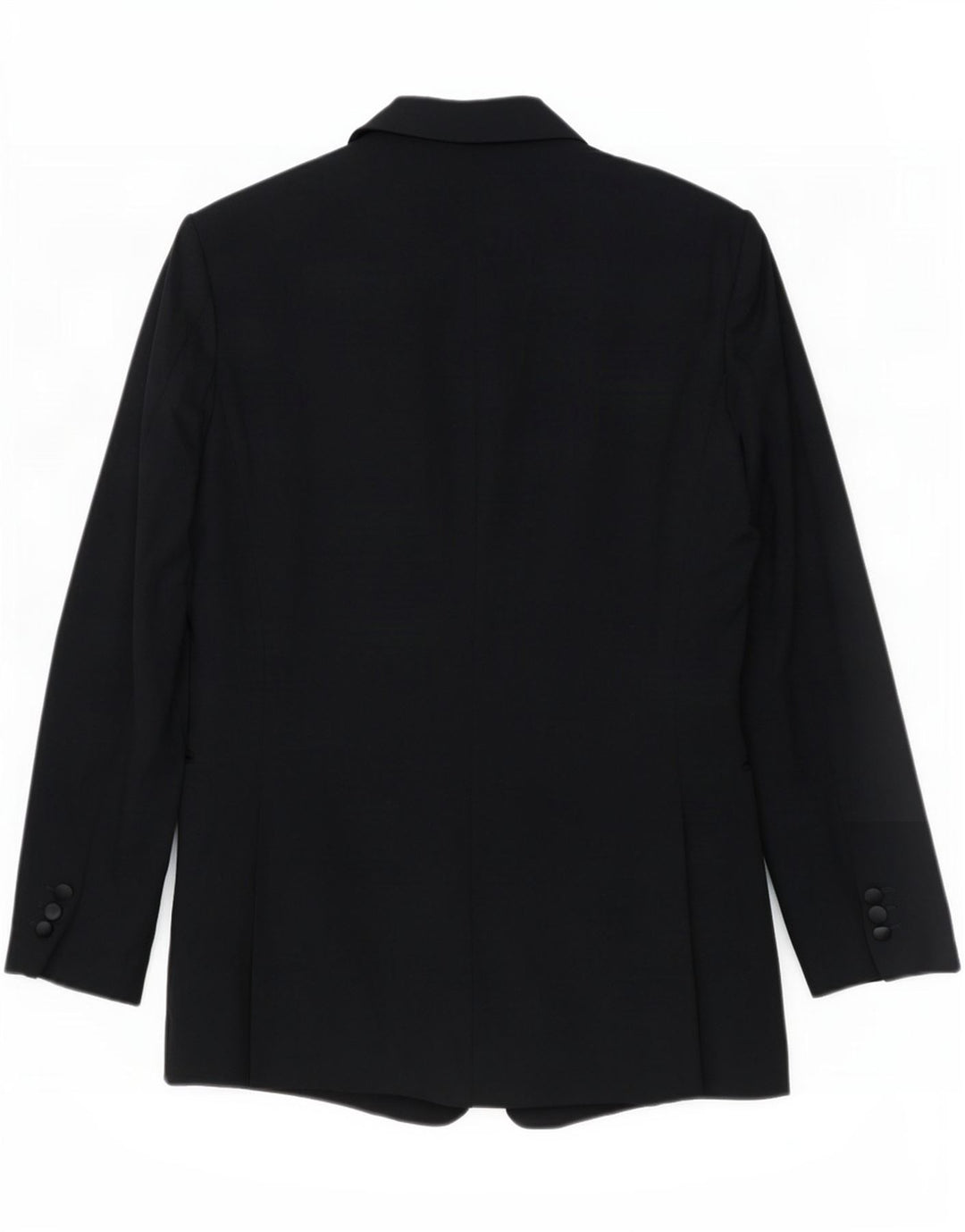 Pal Zileri Chaqueta tipo blazer con doble botonadura para hombre IT 50 Large Lana virgen negra