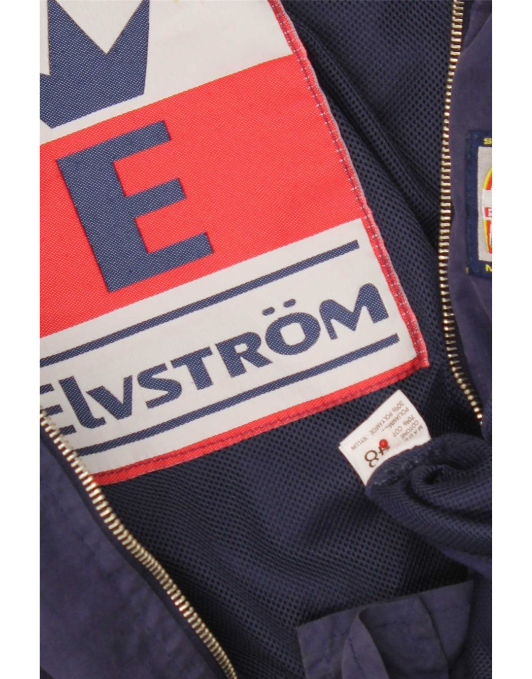 Chaqueta bomber para hombre Elvstrom IT 48 Algodón azul marino mediano