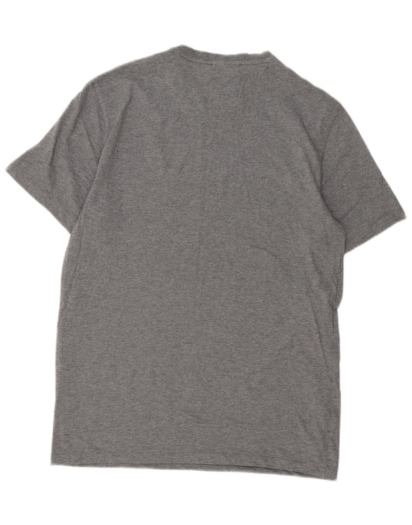 Calvin Klein - Camiseta para hombre, talla pequeña, algodón gris