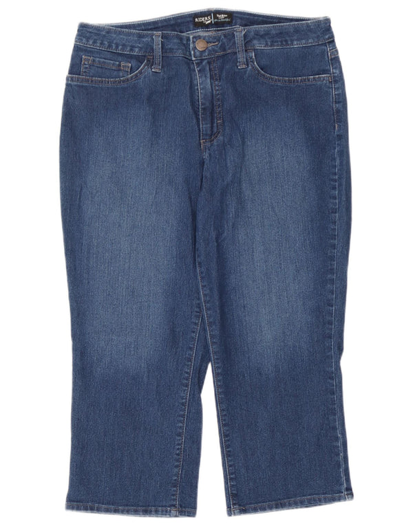 Vaqueros Capri De Tiro Medio Para Mujer Lee W32 L21 Azul