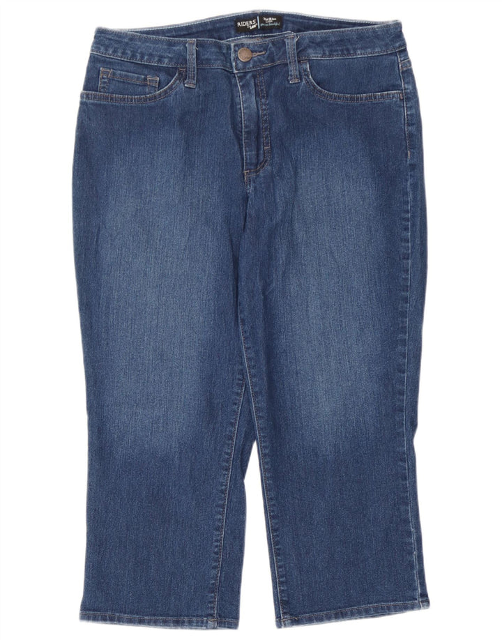 Vaqueros Capri De Tiro Medio Para Mujer Lee W32 L21 Azul