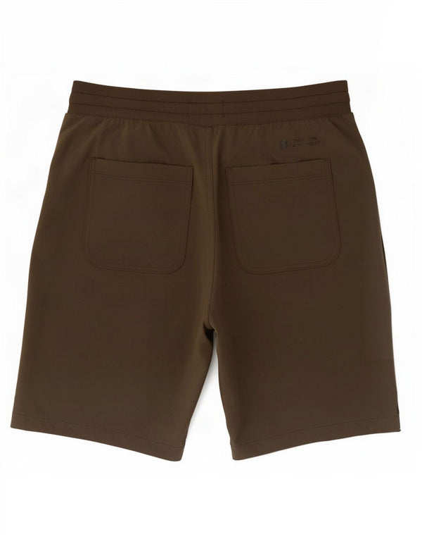 Pantalones cortos deportivos para mujer Mountain Warehouse UK 42 Poliéster caqui mediano