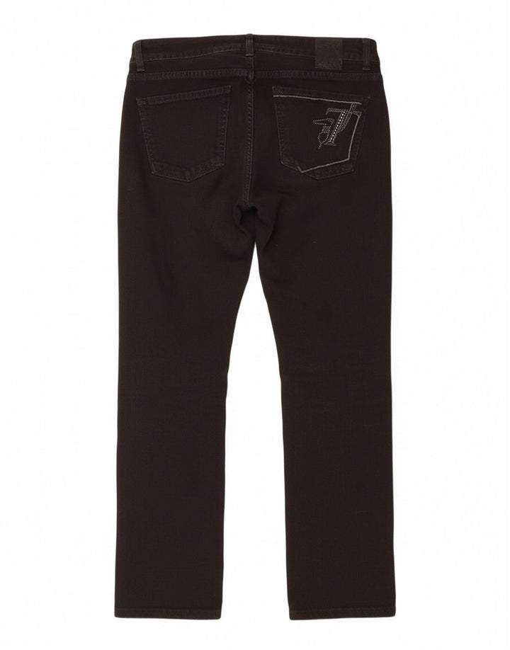 Vaqueros Trussardi Mujer Slim W28 L28 Algodón Negro
