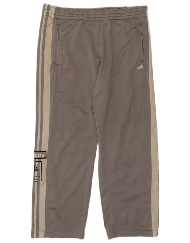 Adidas Pantalones De Chándal Gráfico Hombre XS Gris Poliéster