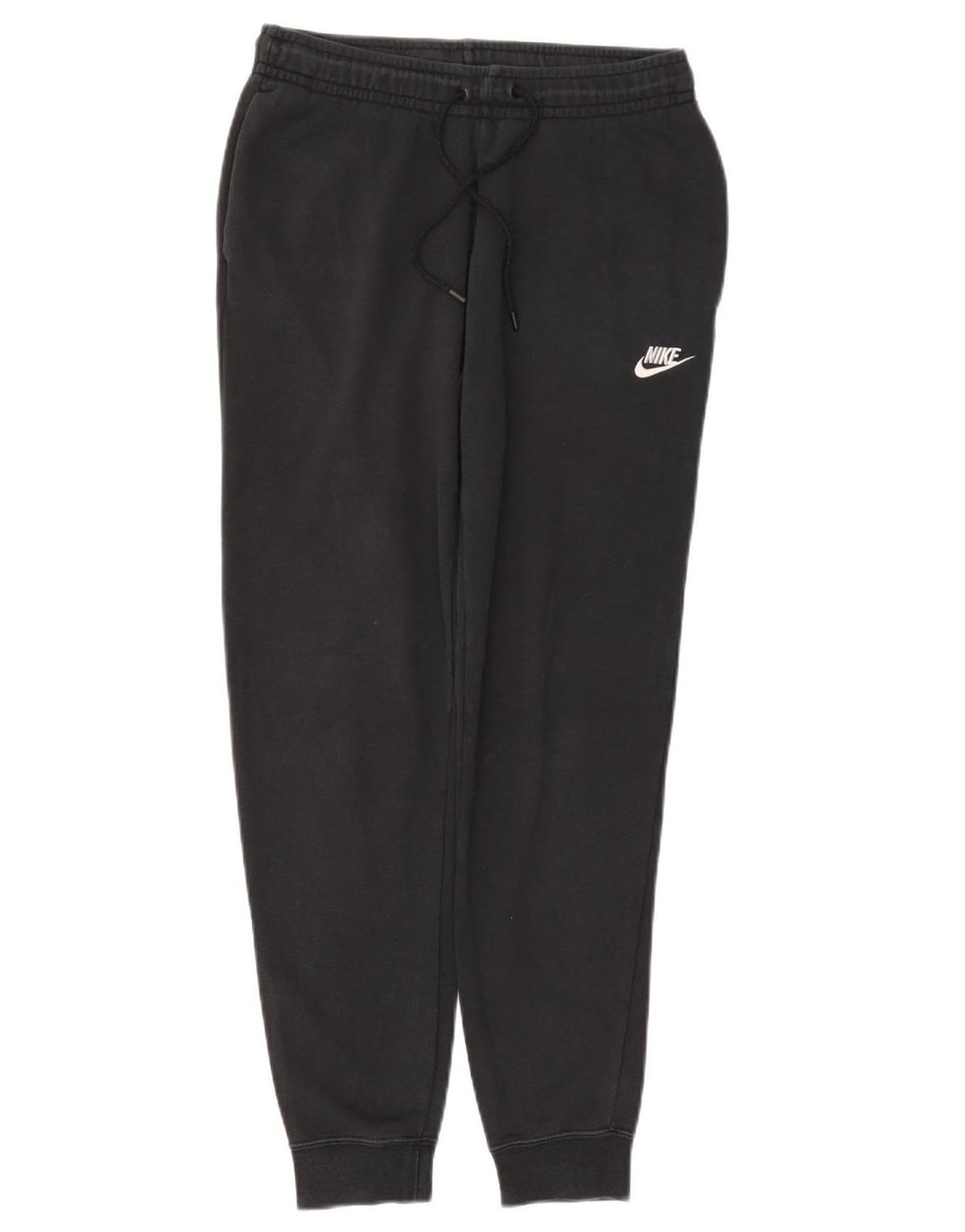 NIKE Hombre Pantalones de Chándal Joggers Small Negro Algodón