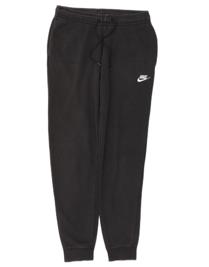 NIKE Hombre Pantalones de Chándal Joggers Small Negro Algodón