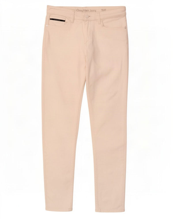 Vaqueros pitillo para mujer Calvin Klein W28 L28 Blanco