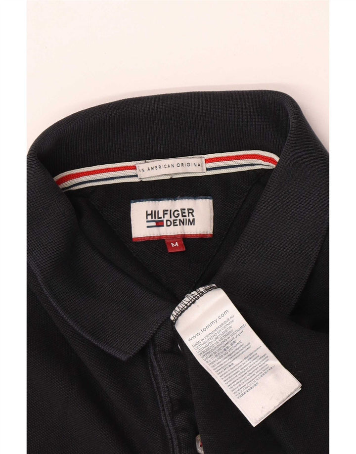 Polo Tommy Hilfiger Hombre Algodón Negro Mediano