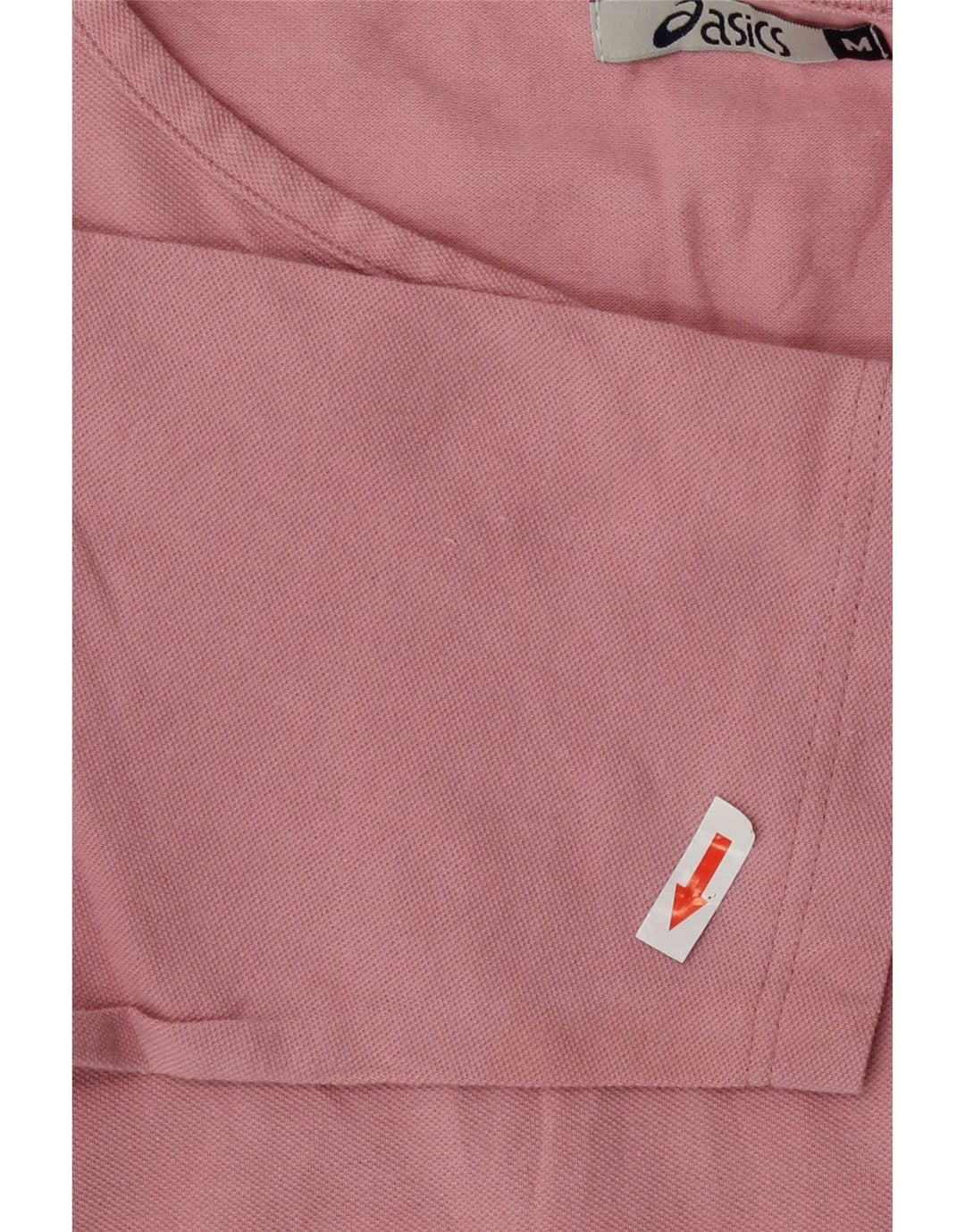 Asics Top Mujer Manga 3/4 UK 12 Algodón Rosa Medio