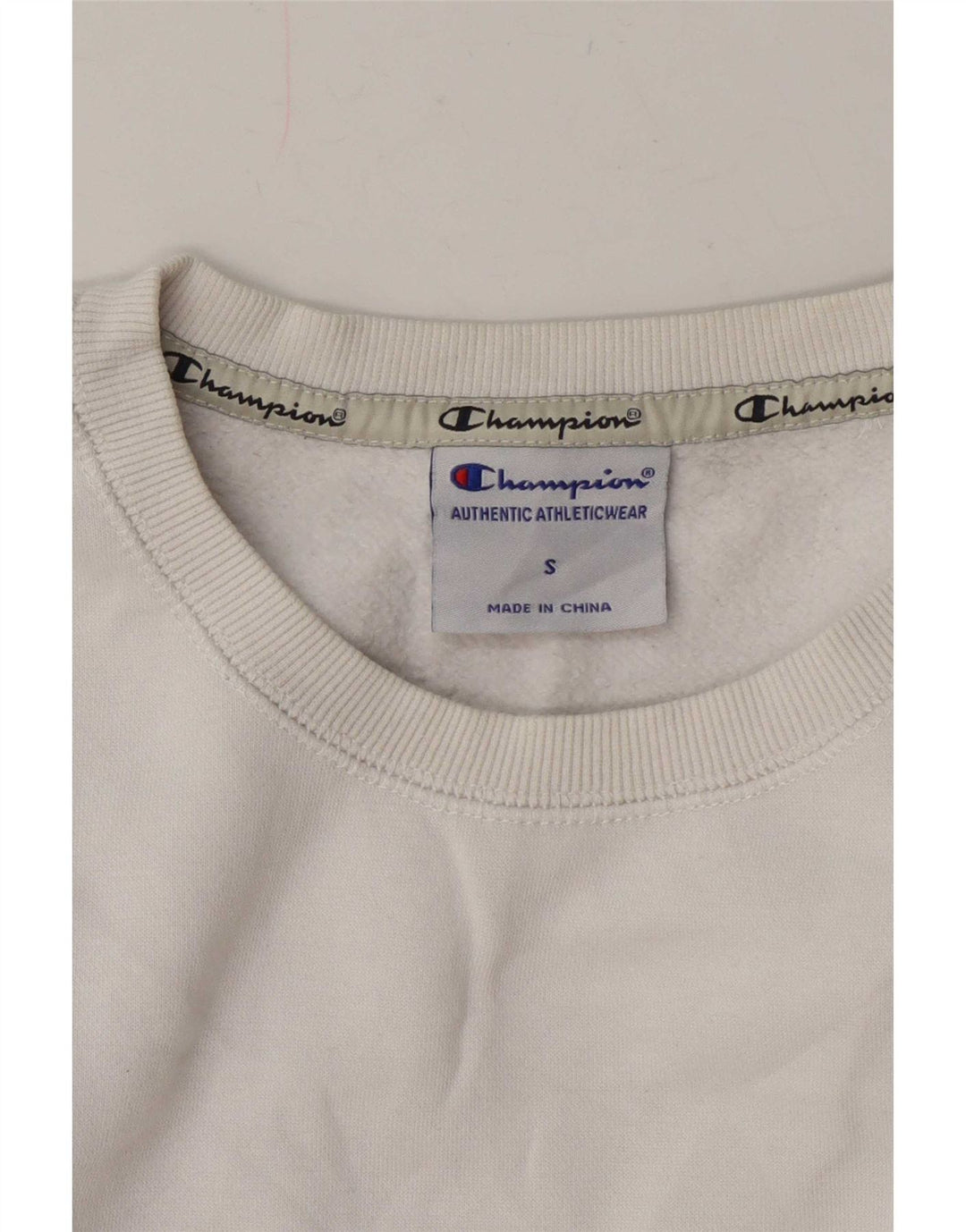 Champion Sudadera Gráfica para Hombre Jersey Pequeño De Algodón Blanco