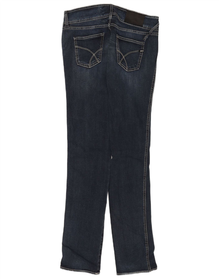 Vaqueros Slim Mujer Gas W30 L34 Azul Marino Algodón