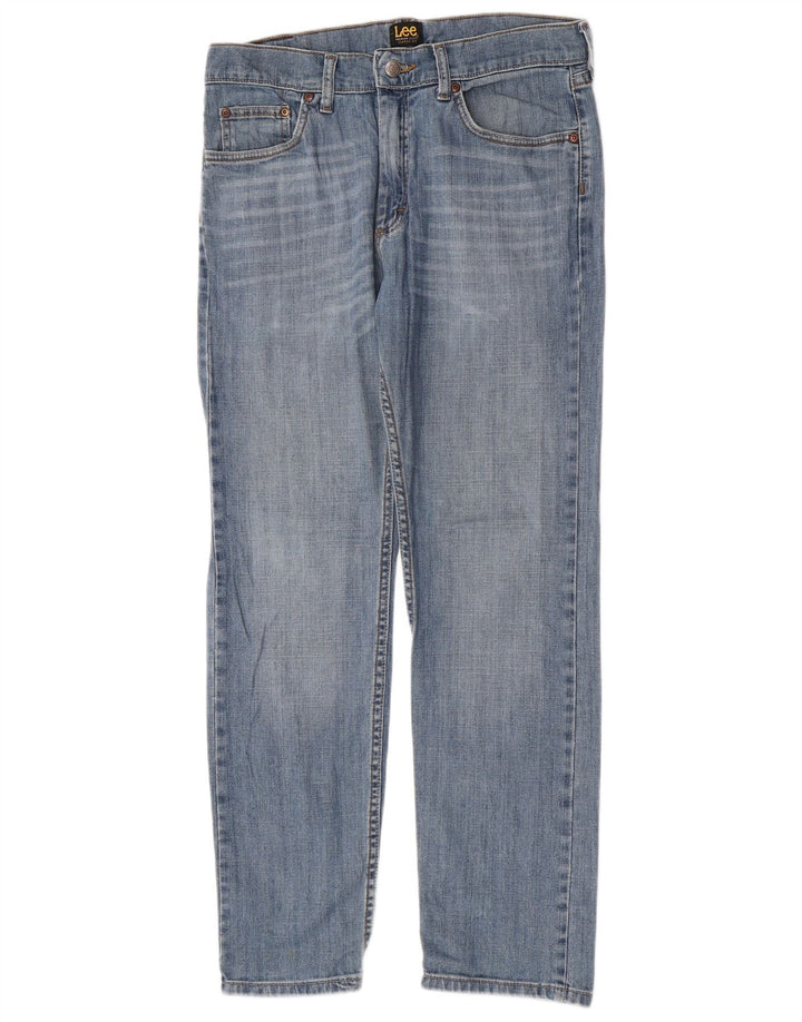 Vaqueros ajustados para hombre Lee W31 L30 Algodón azul