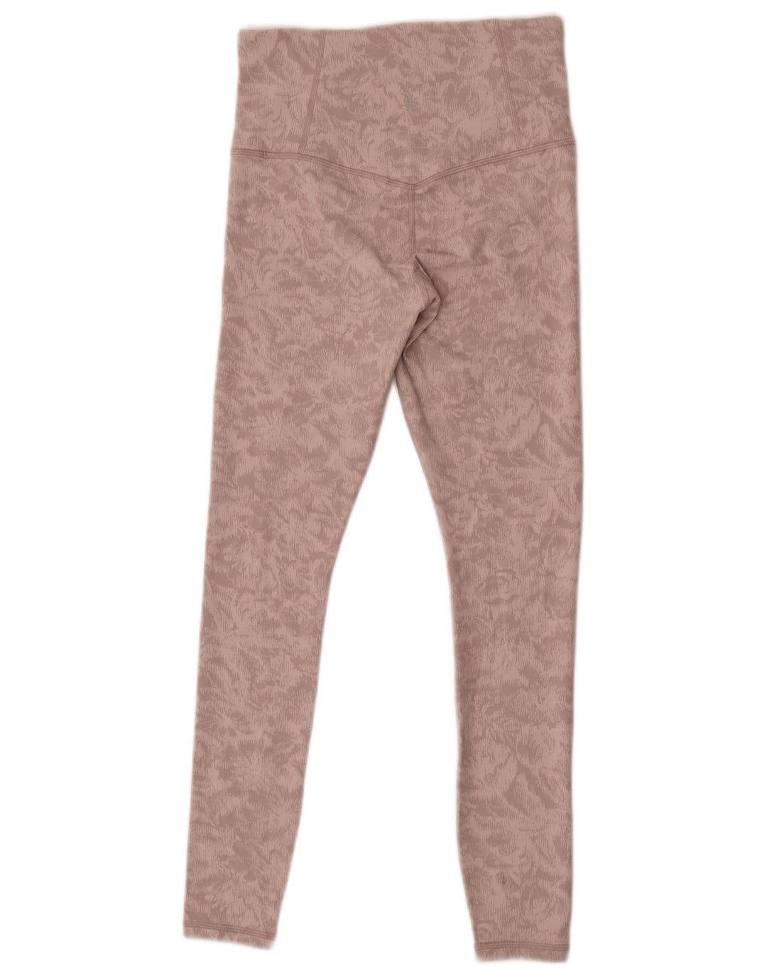 Athleta Leggings con patrón abstracto para mujer UK 8 Small Pink Nylon