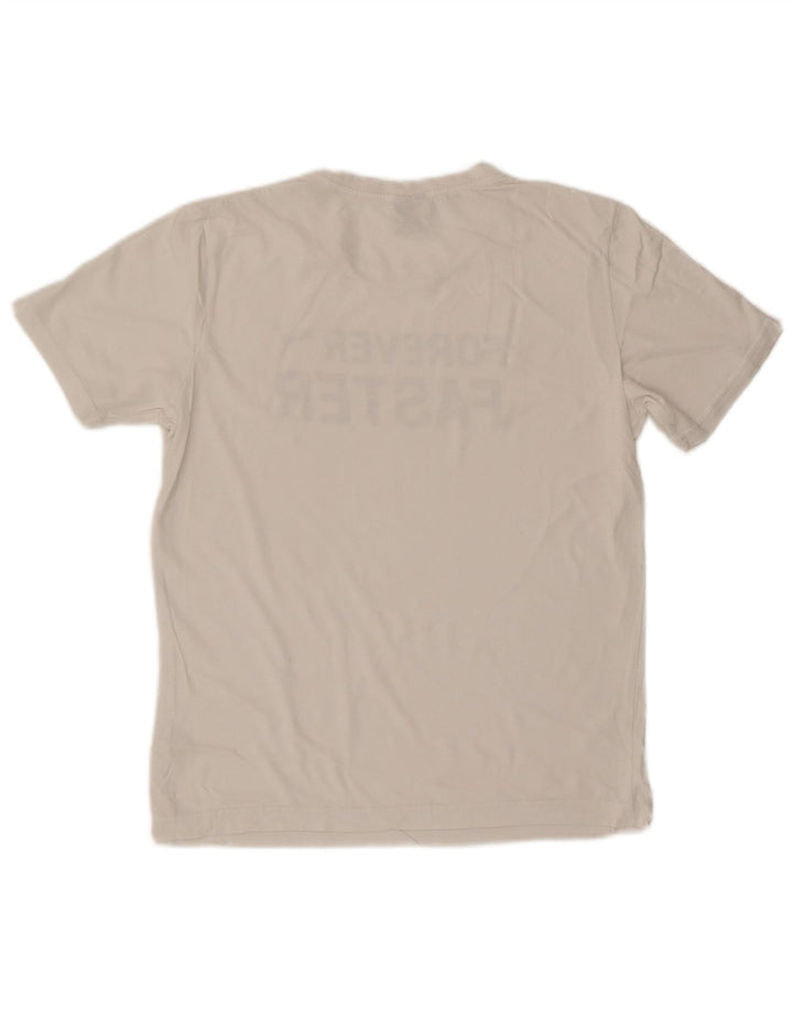 PUMA Camiseta gráfica para hombre Top Small White