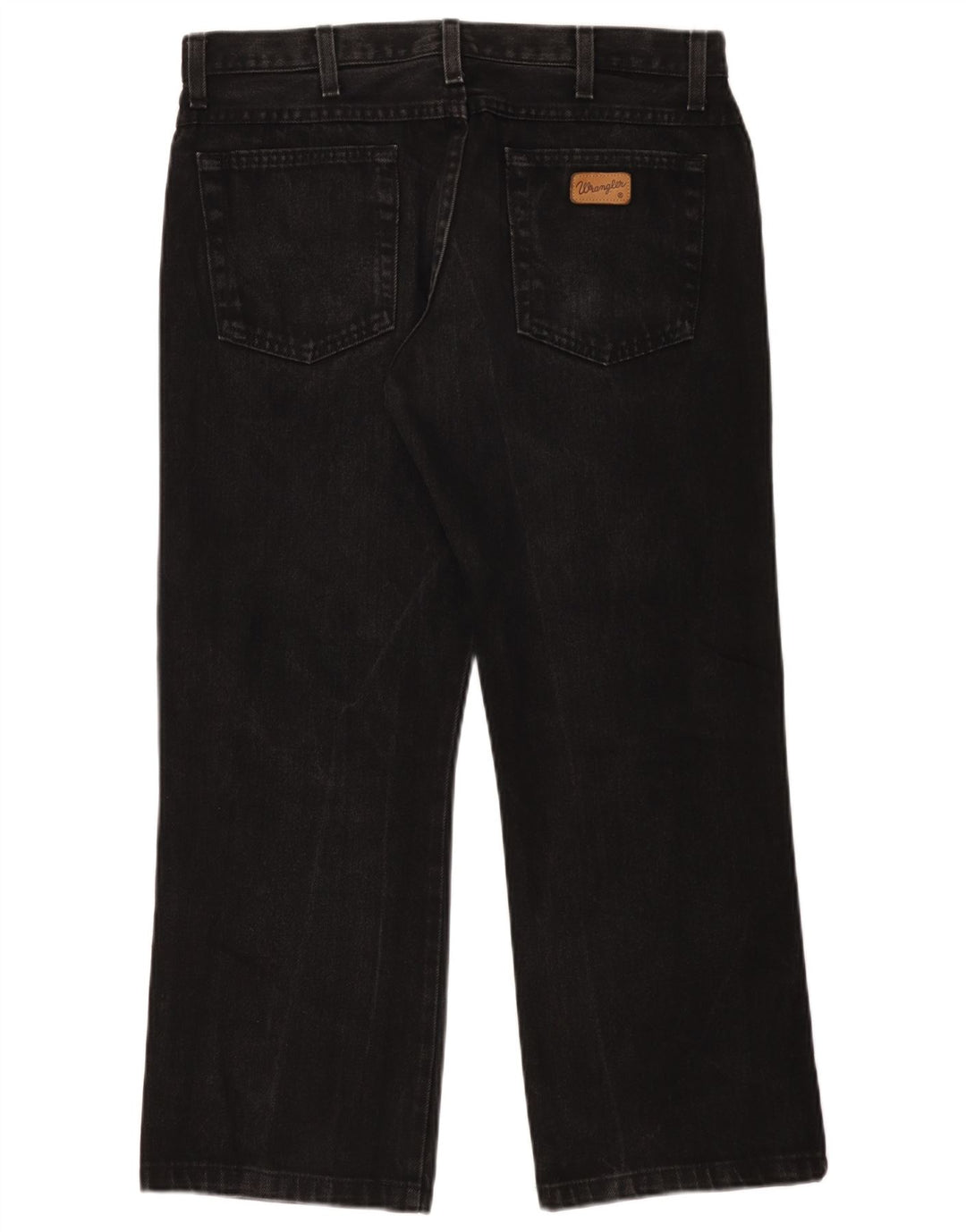 Wrangler Vaqueros Bootcut para Hombre W34 L27 Algodón Negro