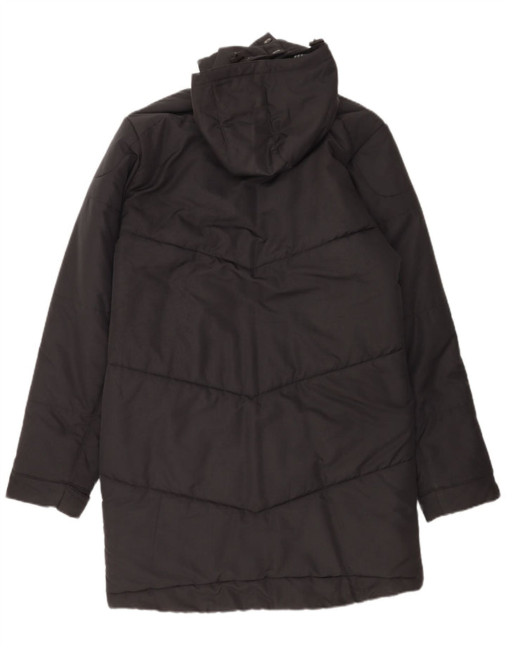 Under Armour Abrigo acolchado con capucha Cold Gear para hombre UK 38 Poliéster negro mediano