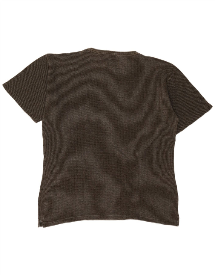 Wrangler Camiseta para Hombre Top Large Khaki Cotton