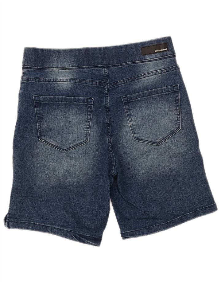 DKNY Pantalones cortos de mezclilla para hombre pequeños W30 algodón azul