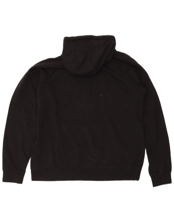 Nike - Sudadera con capucha para mujer, talla 40, talla grande, algodón negro