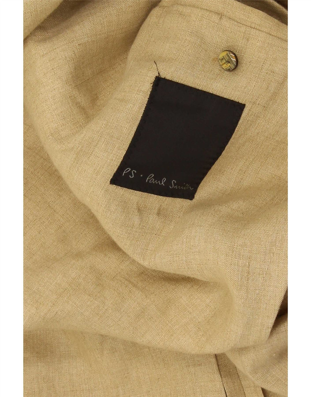 Paul Smith Chaqueta tipo blazer de 3 botones para hombre UK 44 2XL Lino beige