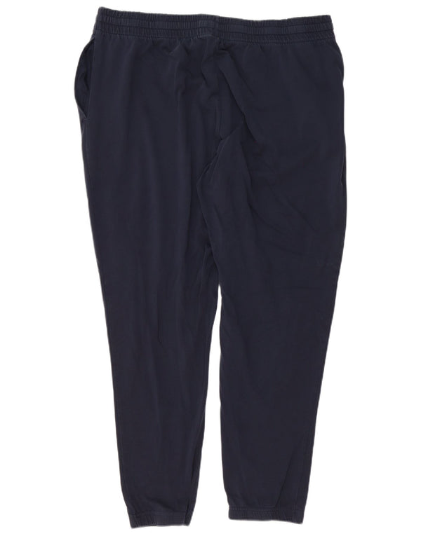 Adidas Mens Graphic Chándal Pantalones Joggers 2XL Azul Marino Algodón