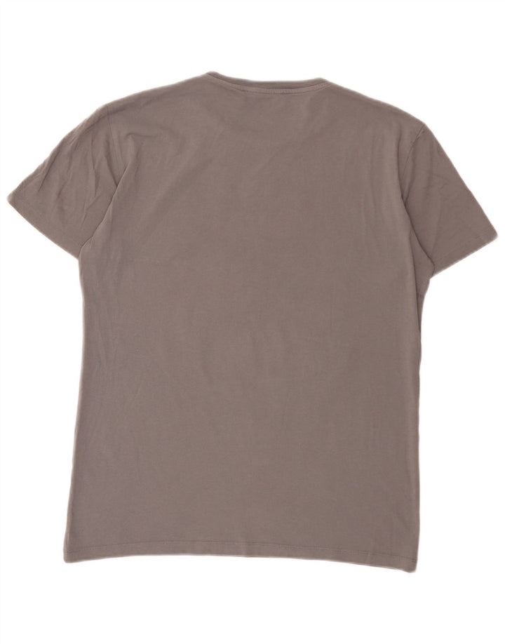 Camiseta Trussardi Jeans Hombre Graphic Top Gris Medio