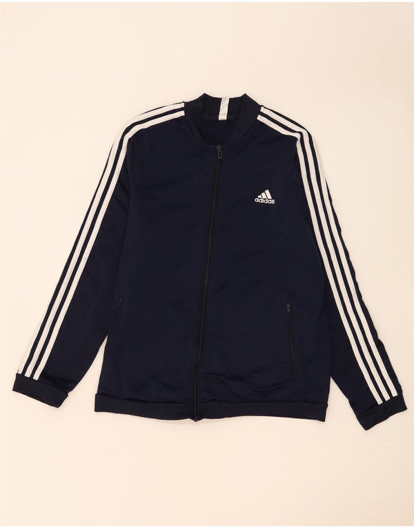 Adidas Mujer Chándal Top Chaqueta ES 20/22 XL Azul Marino Poliéster