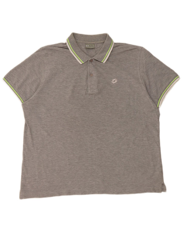 Polo Lotto Hombre XL Gris