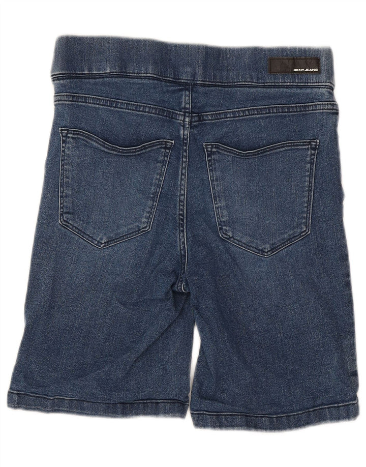 DKNY Pantalones cortos de mezclilla para mujer pequeños W27 Algodón azul