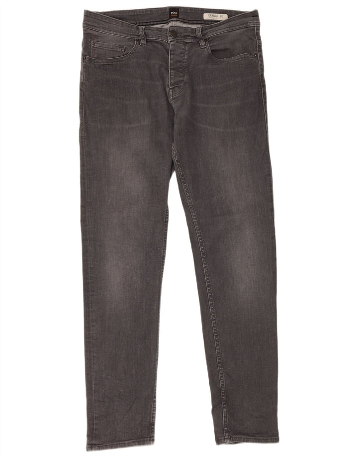 Vaqueros Hugo Boss Hombre Tapered W32 L31 Gris