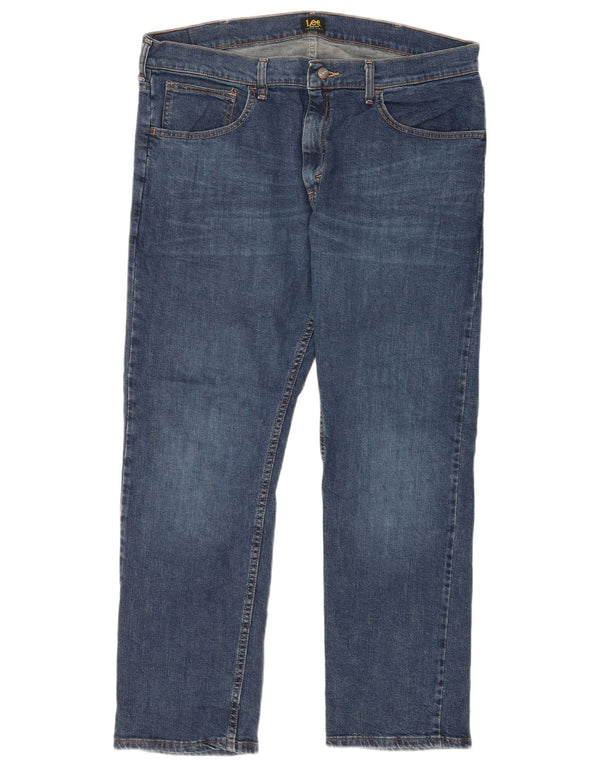Vaqueros ajustados para hombre Lee W38 L30 Algodón azul