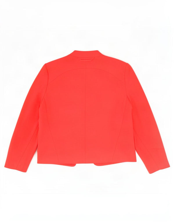 Topshop Chaqueta tipo blazer abierta para mujer UK 6 XS Poliéster rosa