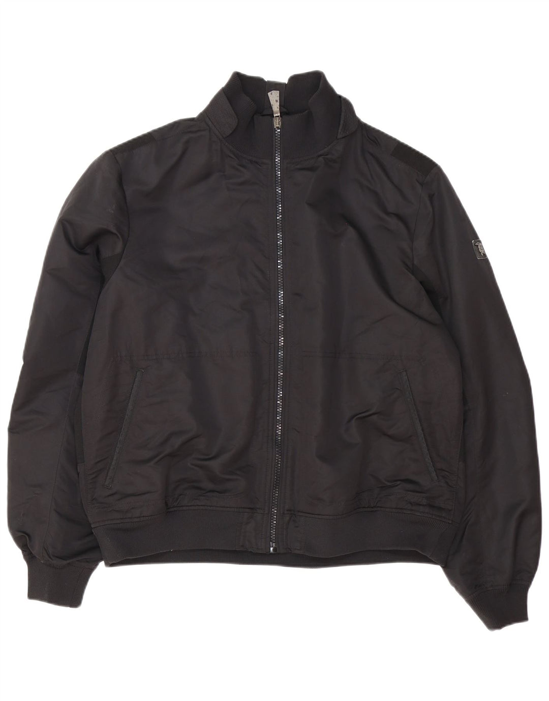 Cazadora Bomber Hombre Trussardi Jeans IT 58 4XL Negro Poliéster